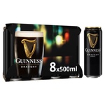 Guinness 500ml Cans 8 Pack